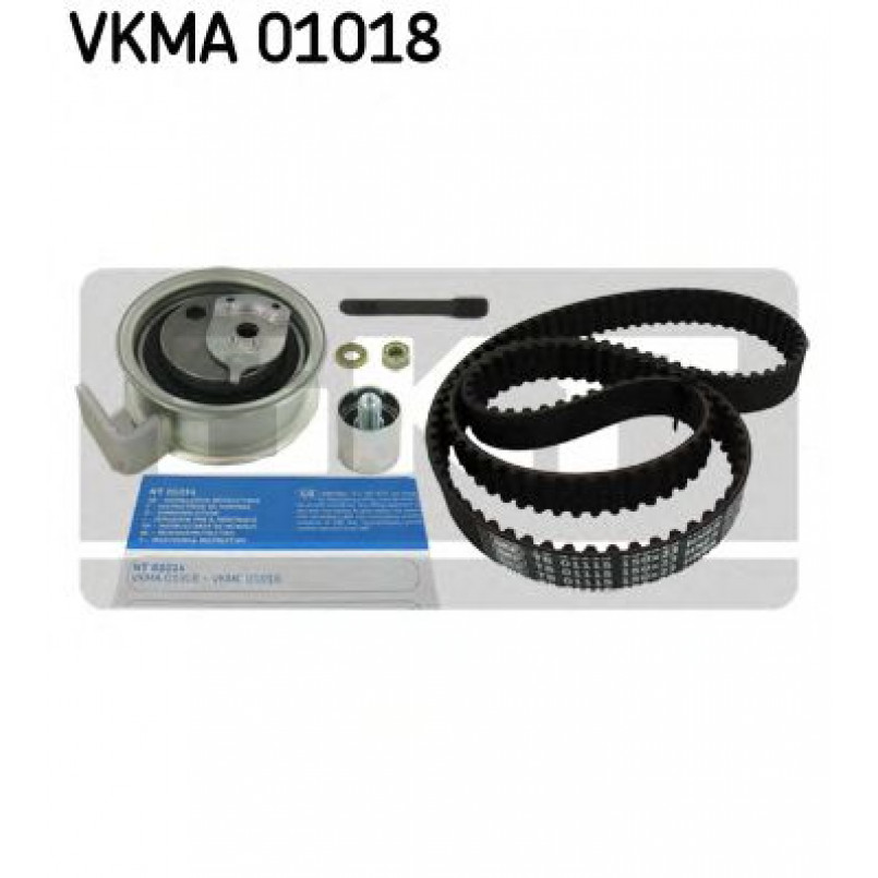 VKMA 01018 SKF Комплект (ремінь+ролики)